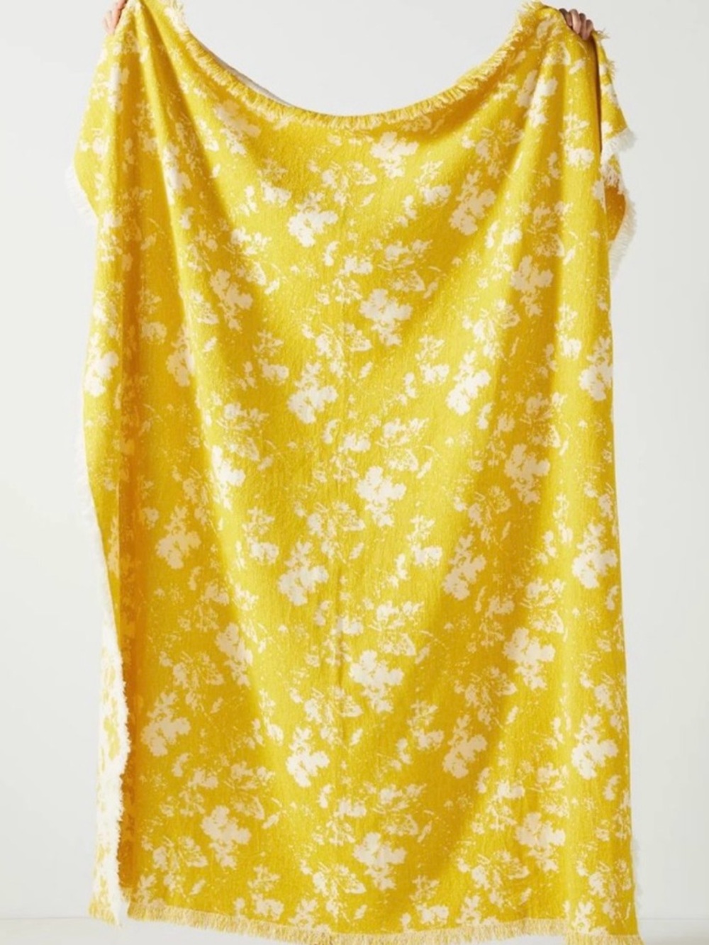 NWT Anthropologie Poppy Chenille Throw Blanket